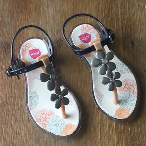Ursula Glam Toddler Sandal by Igor, NWT